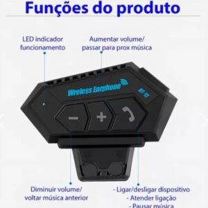 Intercomunicador Auriculares Casco