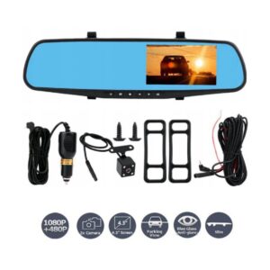 Ref 1025 ✨Retrovisor Espejo Doble Camara Full Hd🚗✨