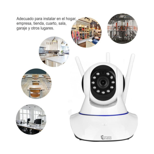 Ref 1024✨Camara Seguridad 3 Antenas📹 - Image 2