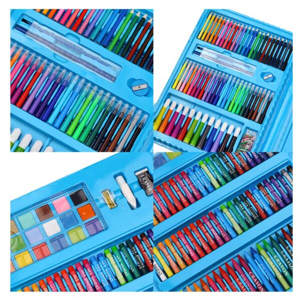 Ref1041⭐Set De Arte Colorear Con Maleta 208🎨 - Image 7