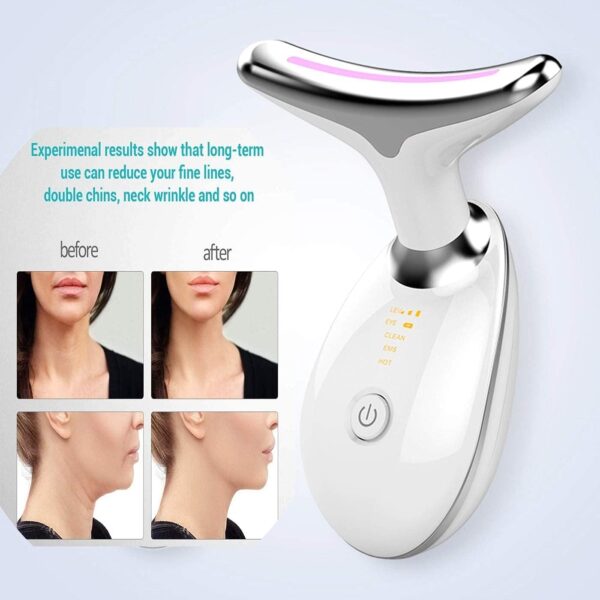 Ref 1042⭐Masajeador Facial Para Arrugas Y Papada💆‍♀️💖 - Image 2