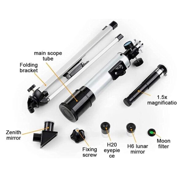 Ref 1043🌟Telescopio Refractor Monoculo F36050🔭 - Image 4