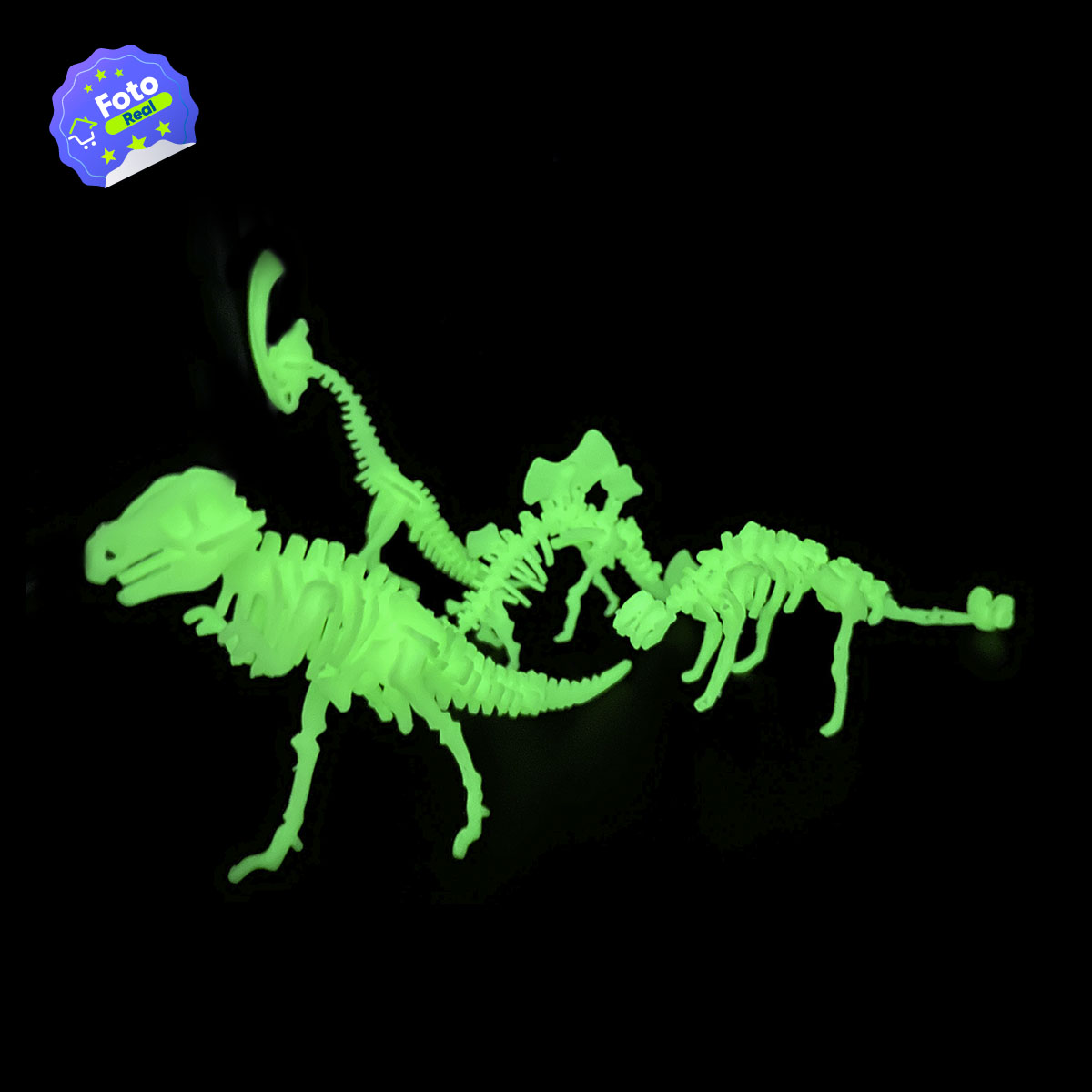 Ref 1019 🦖🌟Dinosaurio Para Armar Que Brilla - Imagen 4