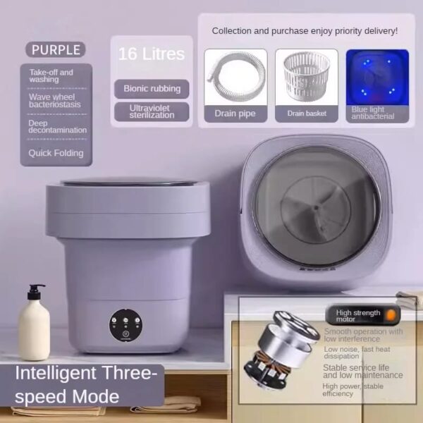 Lavadora Electrica Portatil 🧼🛁 - Image 2