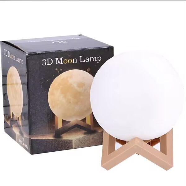 ⭐Lampara Tipo Luna 3d🌕 - Image 2