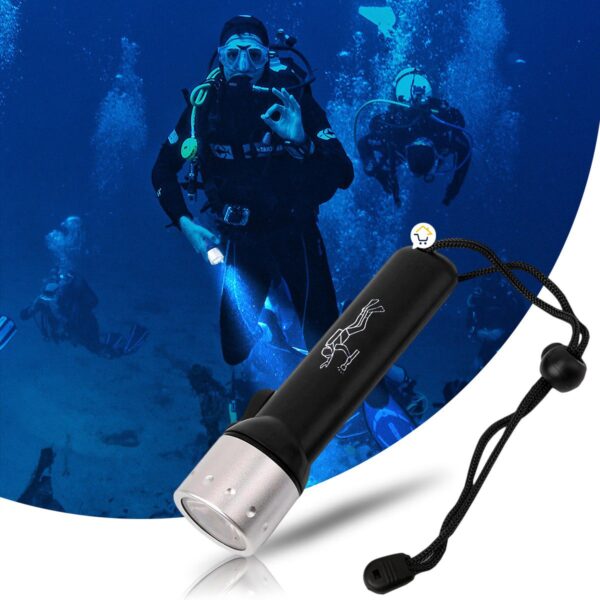 Ref 1021 🔦✨Linterna Acuatica Buceo Sumergible
