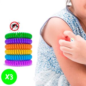 Ref 1023🌟Pulseras Repelente X3 Mosquitos 🦟
