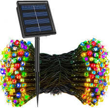 Luces Navidenas Con Panel Solar 100 Led💡 - Imagen 2
