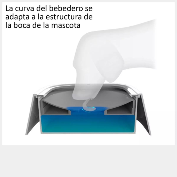 Plato Bebedero Antigoteo Antisalpicadura - Image 3
