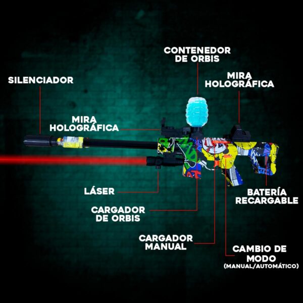 Pistola Sniper De Juguete - Image 7