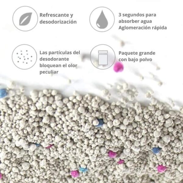 Ref 1011⭐Arena Sanitaria para gatos🏡💖😸5KG - Image 4