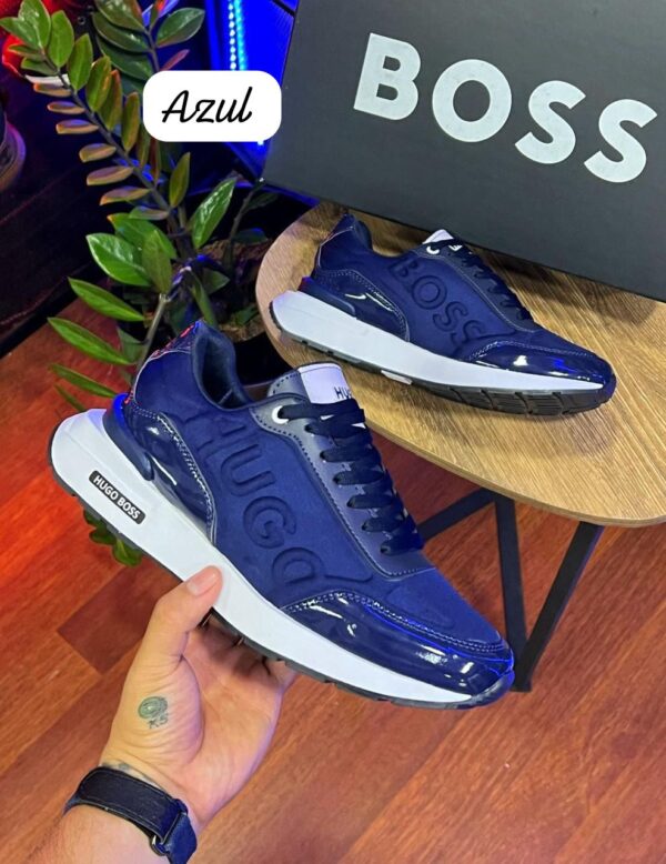Ref 1004👟 ¡Tenis Deportivo Hugo Boss Caballero!