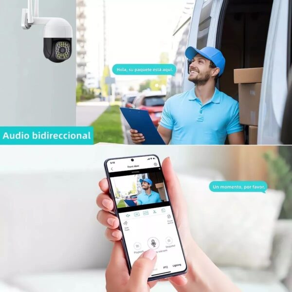 Ref 1059 📹✨ Camara Robotica Ip Wifi Full Hd1080p Ptz📹✨📦✨ ENVÍO GRATIS ✨🚚 - Image 2