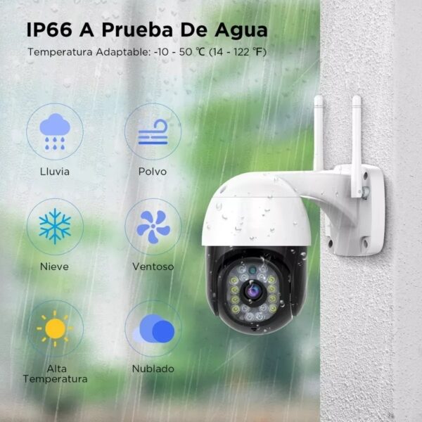 Ref 1059 📹✨ Camara Robotica Ip Wifi Full Hd1080p Ptz📹✨📦✨ ENVÍO GRATIS ✨🚚 - Image 5