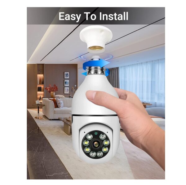 Ref1058✨💡Camara Bombillo De Seguridad 360💡✨ ENVÍO GRATIS - Image 5
